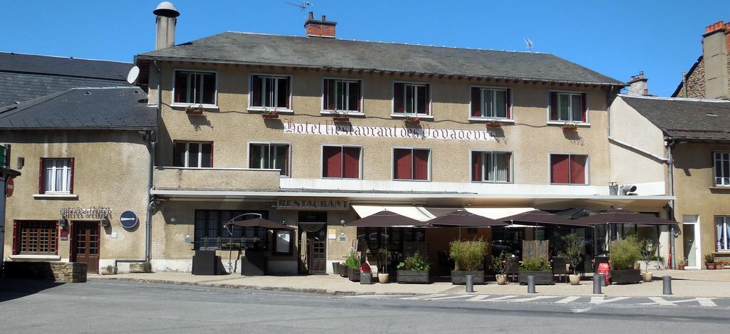 Logis Hotel Restaurant Des Voyageurs Pont-de-Salars Exterior photo